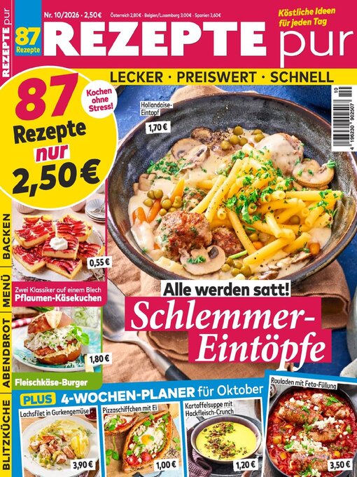 Titelbild für REZEPTE pur